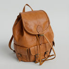 Vintage Leather Backpack Rucksack Handmade Travel Bag