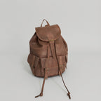 Vintage Leather Backpack Rucksack Handmade Travel Bag