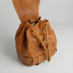 Vintage Leather Backpack Rucksack Handmade Travel Bag