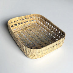 Wicker Tray Rectangular with Handles – Nesting Sizes