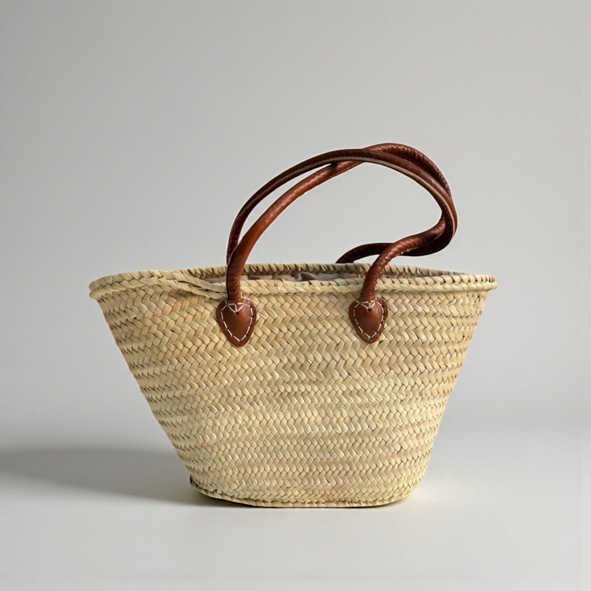 Evil Eye Straw Bag, Large Sequin Woven Market Tote & Leather Handles