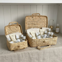 Wicker Basket With Lid — Picnic Hamper & Display